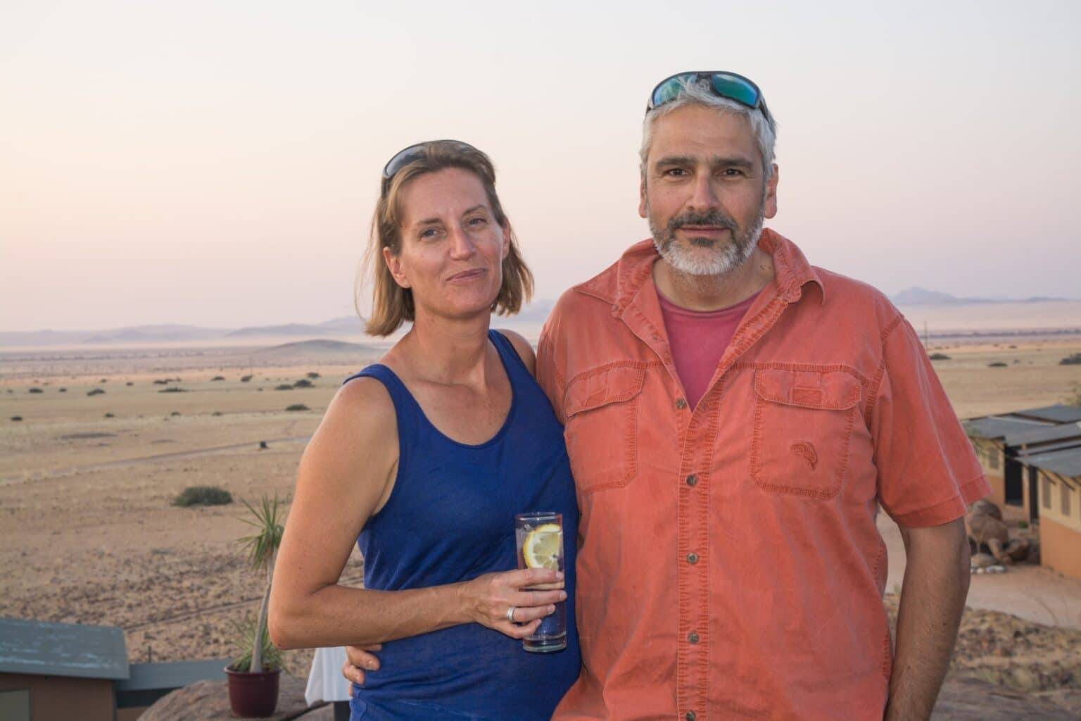 Farhat and Francisca Jah